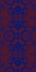 Fractodome Fractal Seamless Tileable Tall Pattern Designs