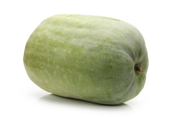 Winter melon on white background