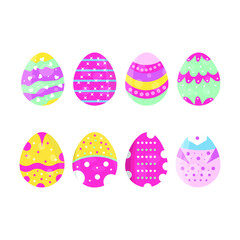 Easter Eggs Vector illustration Design