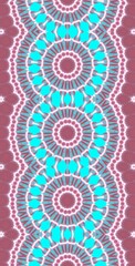 Fractodome Colorful Seamless Fractal Patterns