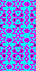 Fractodome Colorful Seamless Fractal Patterns