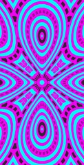 Fractodome Colorful Seamless Fractal Patterns