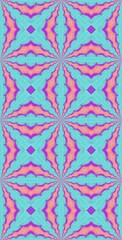 Fractodome Colorful Seamless Fractal Patterns