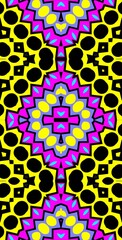 Fractodome Colorful Seamless Fractal Patterns