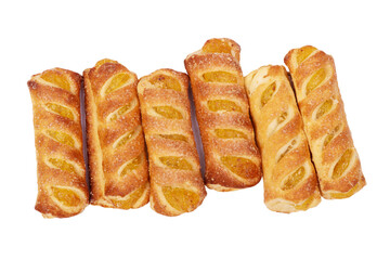 Puff pastry with lemon filling