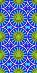 Fractodome Colorful Seamless Fractal Patterns
