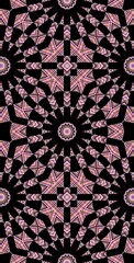 Fractodome Colorful Seamless Fractal Patterns