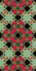 Fractodome Colorful Seamless Fractal Patterns