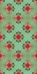 Fractodome Colorful Seamless Fractal Patterns