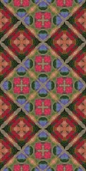 Fractodome Colorful Seamless Fractal Patterns