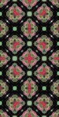 Fractodome Colorful Seamless Fractal Patterns