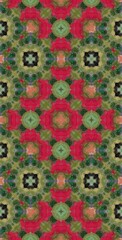Fractodome Colorful Seamless Fractal Patterns