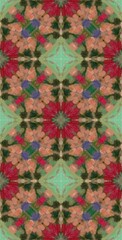 Fractodome Colorful Seamless Fractal Patterns