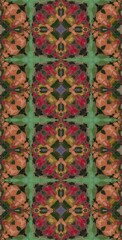 Fractodome Colorful Seamless Fractal Patterns