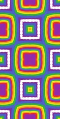 Fractodome Colorful Seamless Fractal Patterns