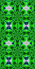 Fractodome Colorful Seamless Fractal Patterns