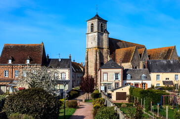 Fototapeta na wymiar Brou Townscape - Eure et Loir, France