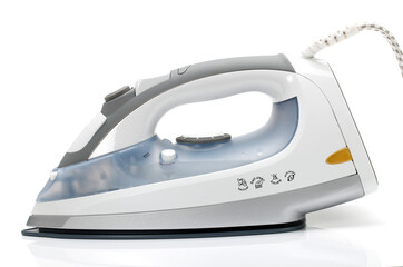 close up of ironing tool