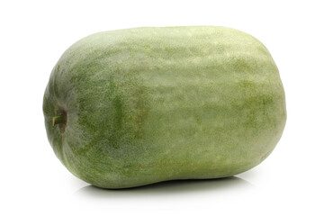 Winter melon on white background