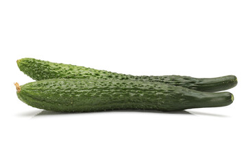 cucumber isolated on white background