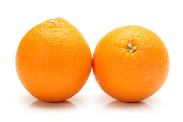 orange isolated on white background