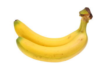 bananas isolated on white