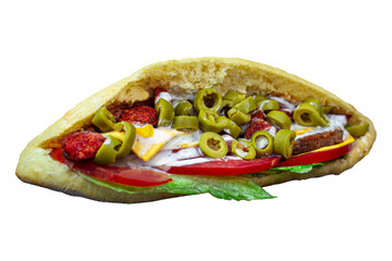 sandwich Steak Olives
