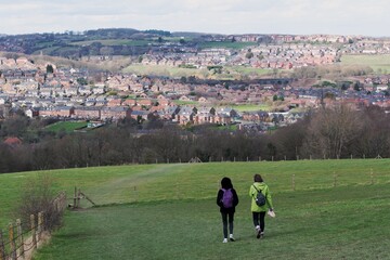 On the descent into Elsecar, in Barnsley, South Yorkshire.