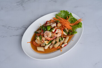 Mixed Thai Food Selections 