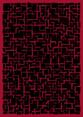 Offset Quads generative art background art illustration