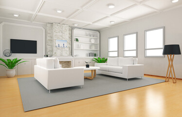 Living room interior