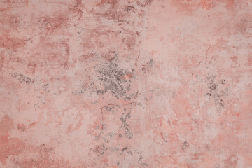 Panorama de fond de vieux mur pour création d'arrière plan. Panoramique aspect marbre rose.