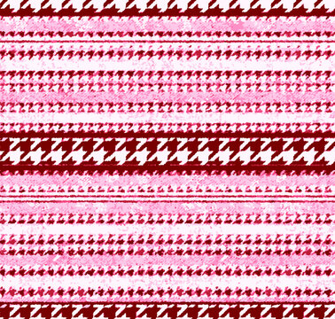 Fashionable seamless pattern  textiles patchwork from small squares. hounds tooth halftone print, Chicken feet, pied-de-poule stripe  pattern background