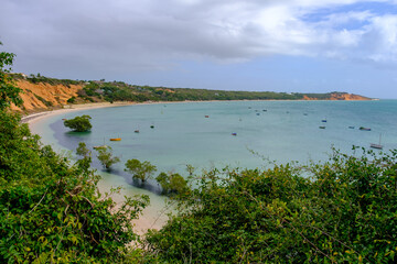 Bay at high tide near Vilankulos, Mozambique