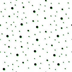 Snowflake seamless pattern , snow texture winter background, christmas dot vector illustration