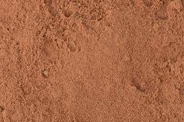 cocoa powder closeup background