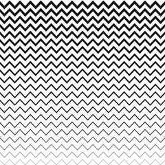 Black zigzag line design on white background. Simple and modern chevron pattern