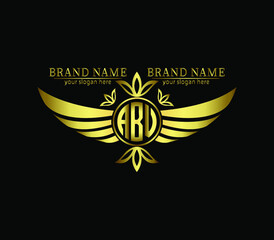 ABU,abu,wins three letters logo design, real estate construction home realty house building,
 geometric ,monogram minimalist logo, vector template