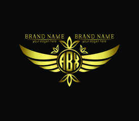 ABX,abx,wins three letters logo design, real estate construction home realty house building,
 geometric ,monogram minimalist logo, vector template