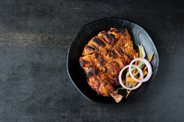 Arabian grilled chicken also called Al Faham or Alfaham or Djaj very popular recipe in Middle East....