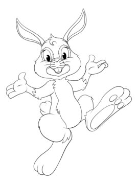 recommend clip art: Easter Bunny Cartoon Rabbit Illustration