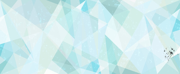 abstract background composition, with triangels, paint strokes and splashes