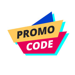 promo code red flat label