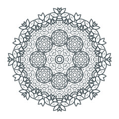 elegant mandala vector for design