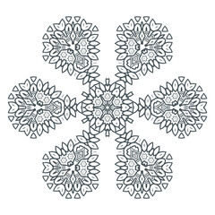 beautiful mandala vector for design