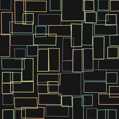 Offset Quads generative art background art illustration