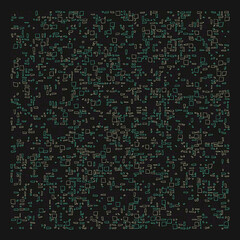 Obraz premium Offset Quads generative art background art illustration