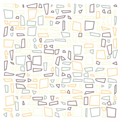 Offset Quads generative art background art illustration