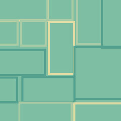 Offset Quads generative art background art illustration