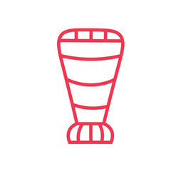 Tooth Paste Tube Related Vector Line Icon toothpaste icon toothpaste logo Hand drawn Cream tube icon Contour isolated image on white background